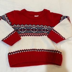 Janie and Jack Fair Isle Sweater